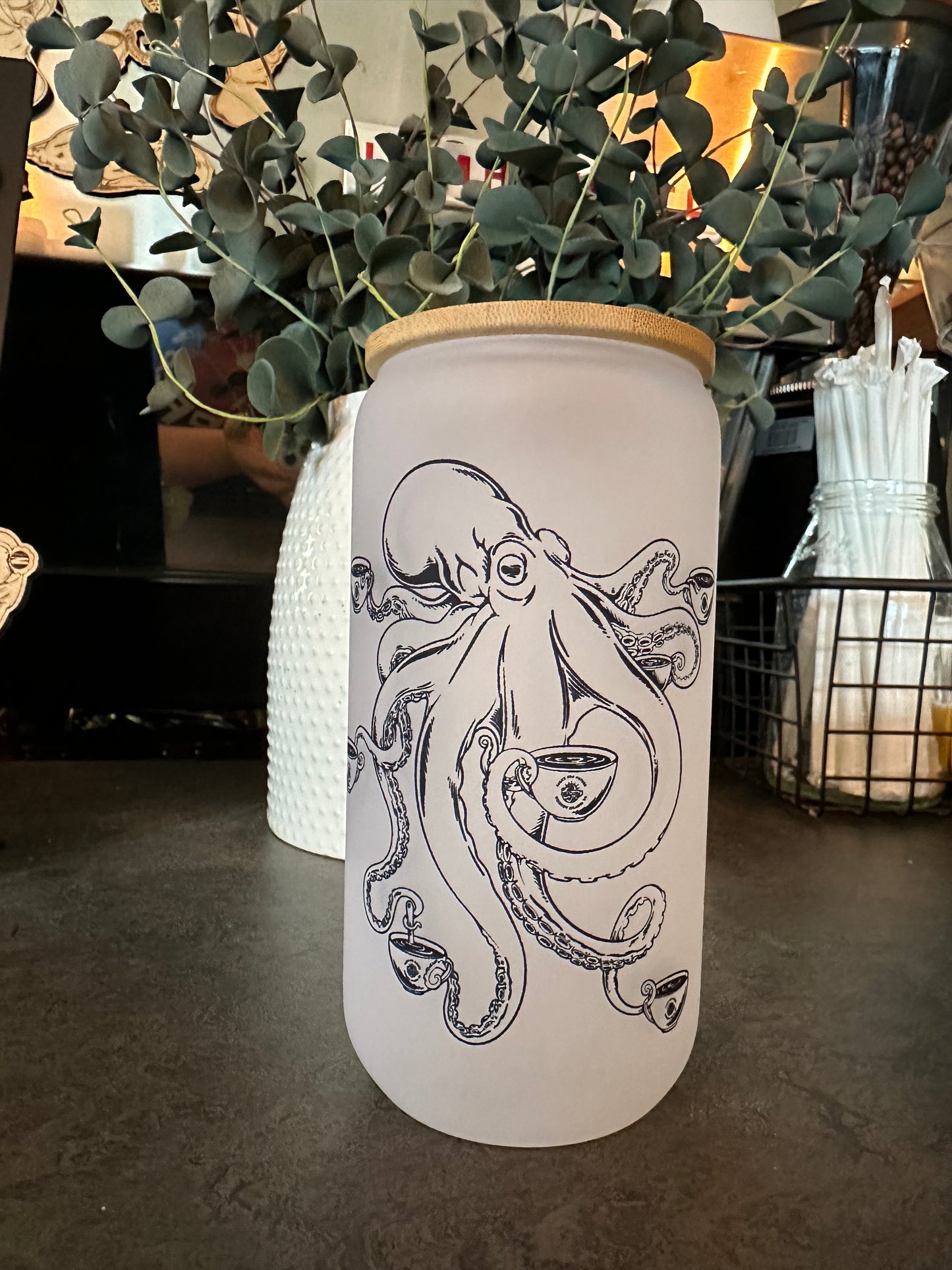 Glass Tumblers - Octopus Server