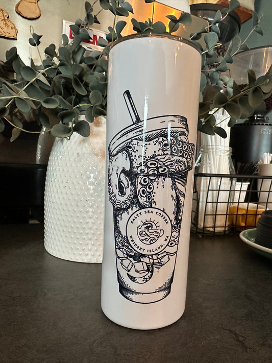 Insulated Tumblers - Octopus In Ice Coffee Cup